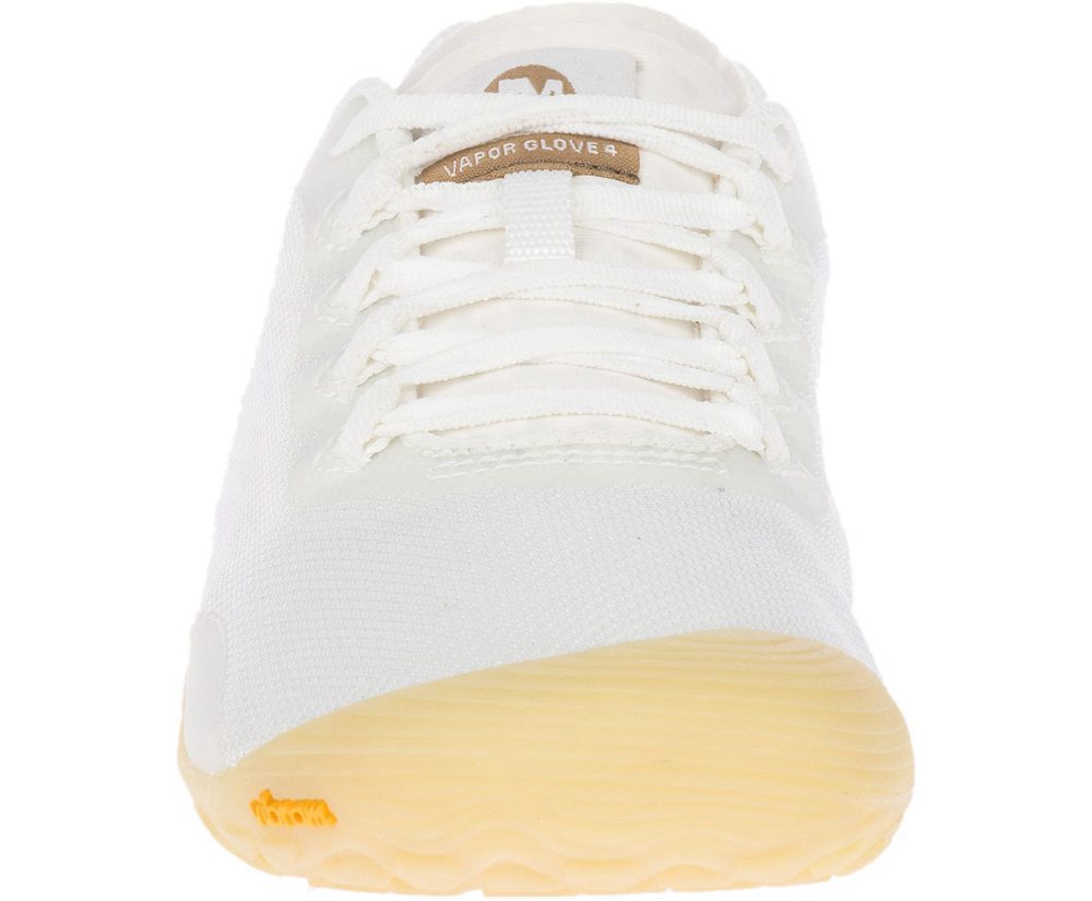 Buty Sportowe Merrell Damskie Białe - Vapor Glove Undyed - 392486-UXH